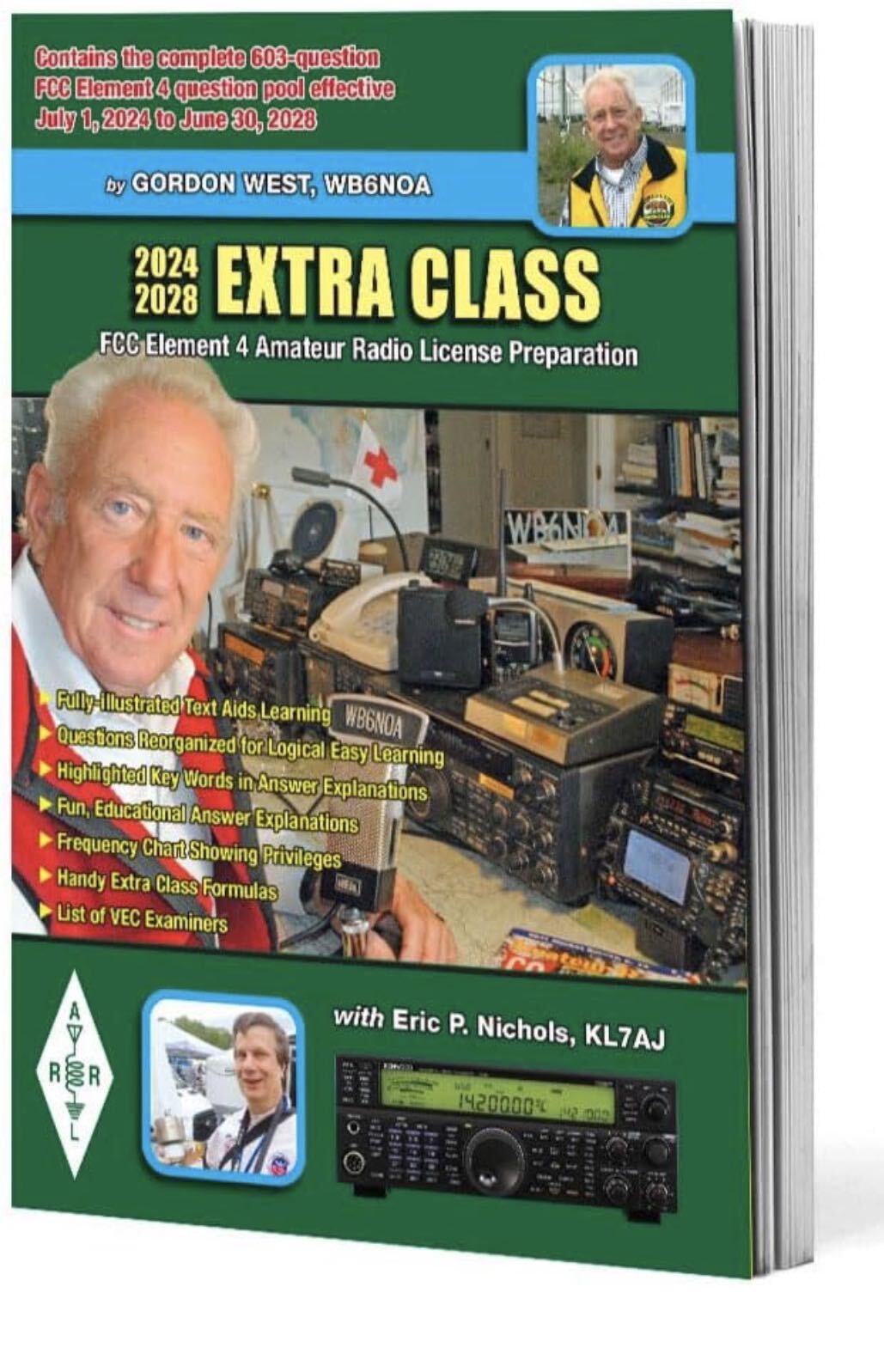 Gordon West Extra Class study guide book cover